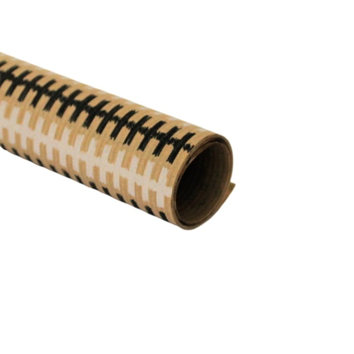 Hartie ambalat cadouri Kraft Vintage Lines