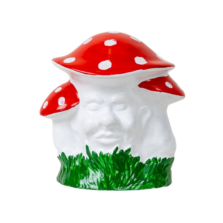 Ciuperca decorativa pentru gradina, din ceramica, inaltime 28cm, Nr 5 / EXT 6078