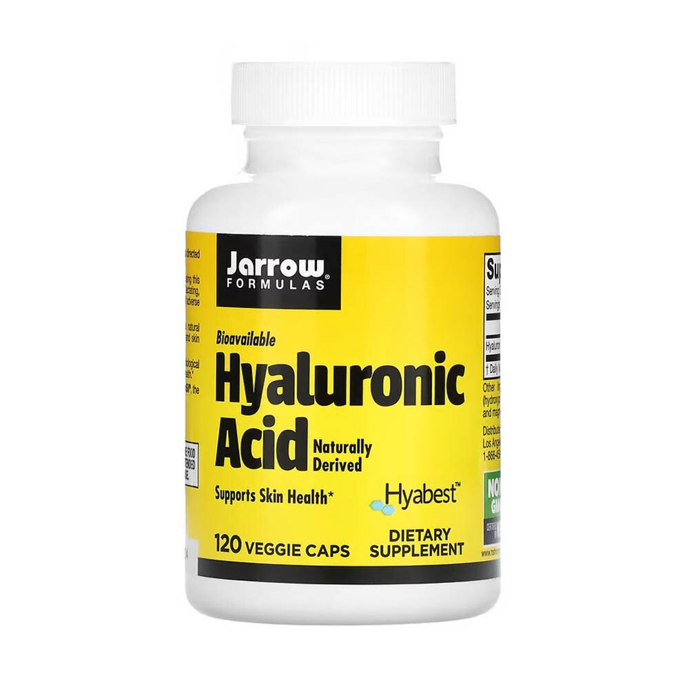 Hyaluronic Acid Bioavailable, 60 mg, Jarrow Formulas, 120 capsule eMAG.ro