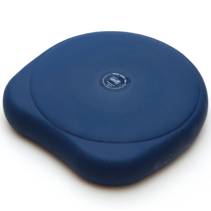 Perna de scaun 2-in-1 Sitfit Plus Sissel, PVC, Albastru
