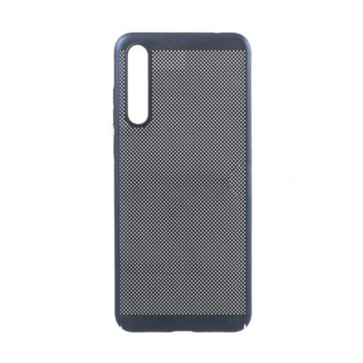 Husa de protectie Mesh pentru Huawei P20, Cooling Effect, Navy Blue