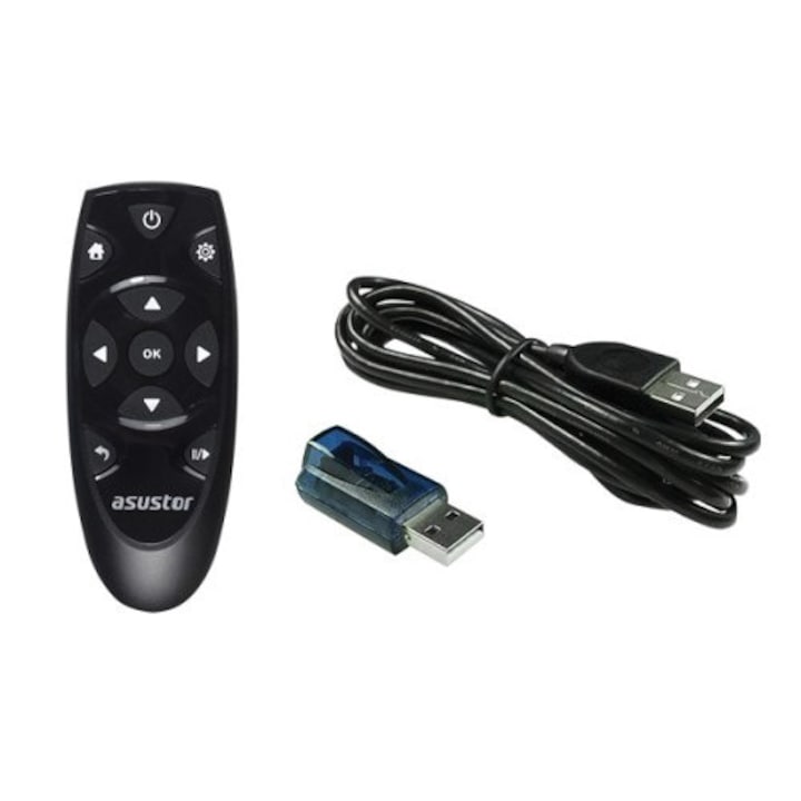 Kit Telecomanda + adaptor infrarosu Asustor pentru AS-6