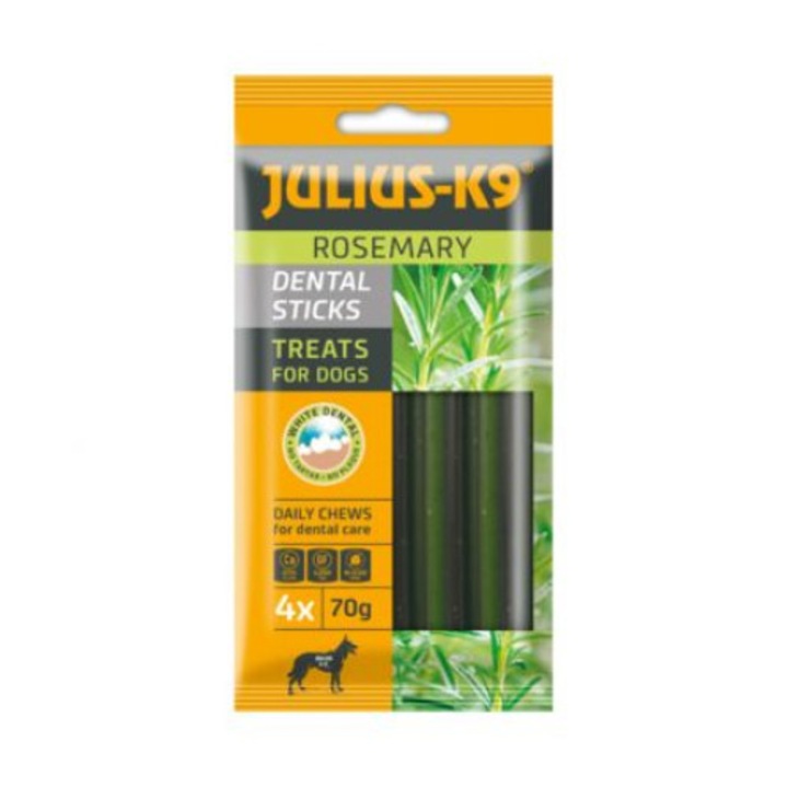 Лакомства за кучета Julius K9 Dental Sticks, Розмарин, 70гр