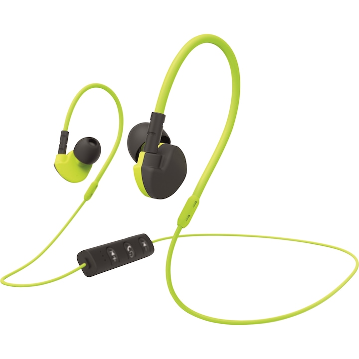 Hama Activ Sport Bluetooth fülhallgató, fekete/sárga