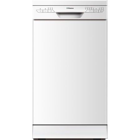 Masina de spalat vase Hansa ZWM 415WB, 9 seturi, 5 programe, Clasa A++, 45 cm, Alb