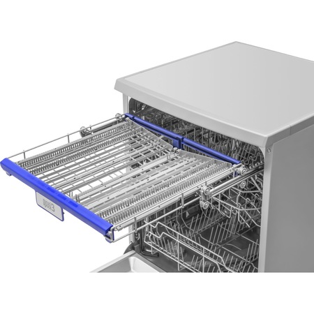 Masina de spalat vase Hansa ZWM 627 IEB, 14 seturi, 7 programe, Clasa A++, Display LED, 60 cm, Inox