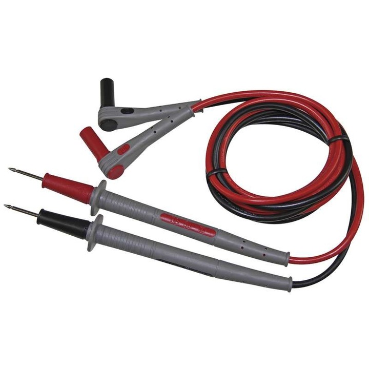 Cablu tester pentru multimetru, clampmetru, 1m, siliconat, CAT III 1000V 10A