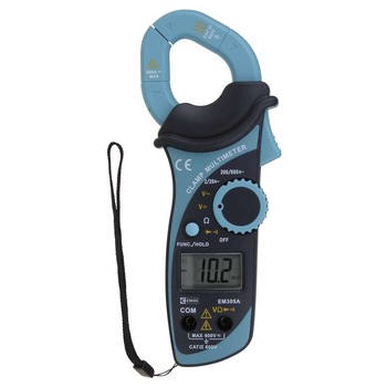 Clampetru digital cu autoscalare 6 functii 3.5 digit , EM305A, max. 600V 600A Clampetru digital cu autoscalare 6 functii 3.5 digit , EM305A, max. 600V 600A