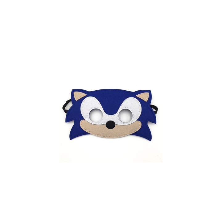 Sonic gyerek maszk, kék