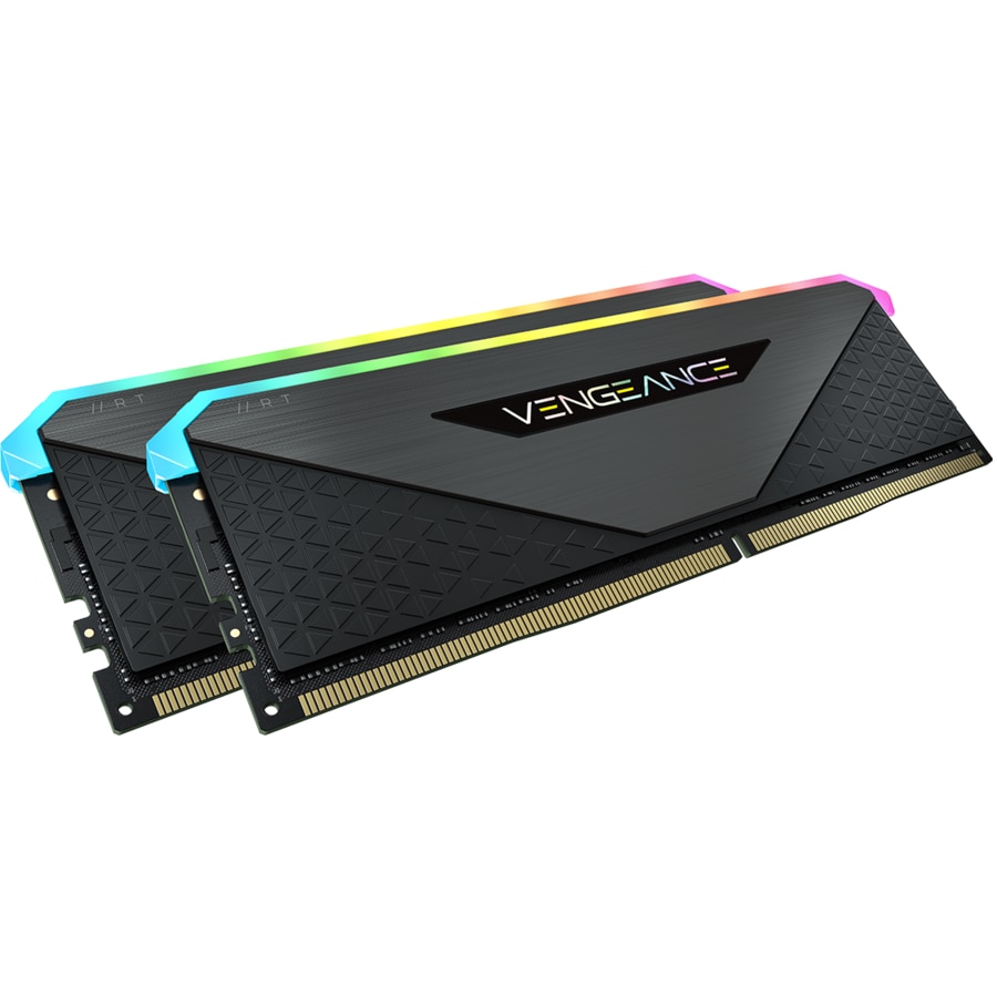 Memorie Corsair VENGEANCE® RGB RT, 16GB DDR4, 3200MHz CL16, Dual