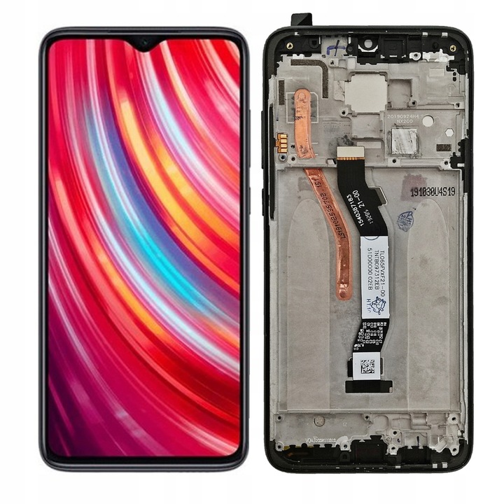 Display LCD pentru Xiaomi Note 8 Pro, Negru