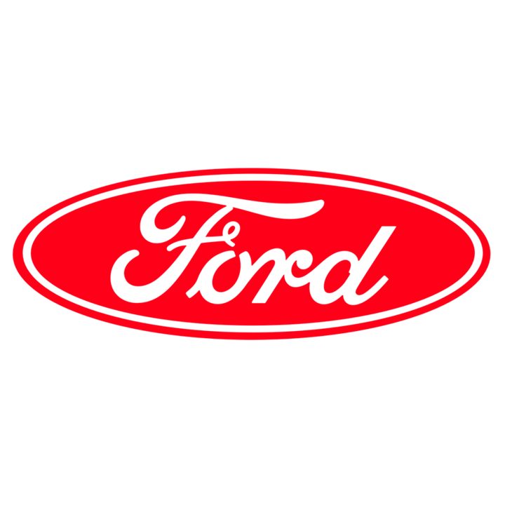 ORACAL Autómatrica készlet, Ford embléma, 2 db, külső tükrökhöz, 12 cm, Piros