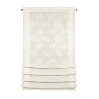 Perdea stor roman "ALISA", culoare crem, dimensiune: 50 x 120 cm