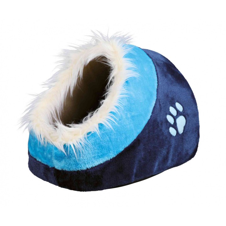 Cos Trixie Minou Cu Blanita 35 x 26 x 41 cm Albastru 36309