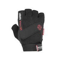 Manusi Fitness ULTRA GRIP Power System PS 2400, Negru, imprimare de silicon, Marimea M