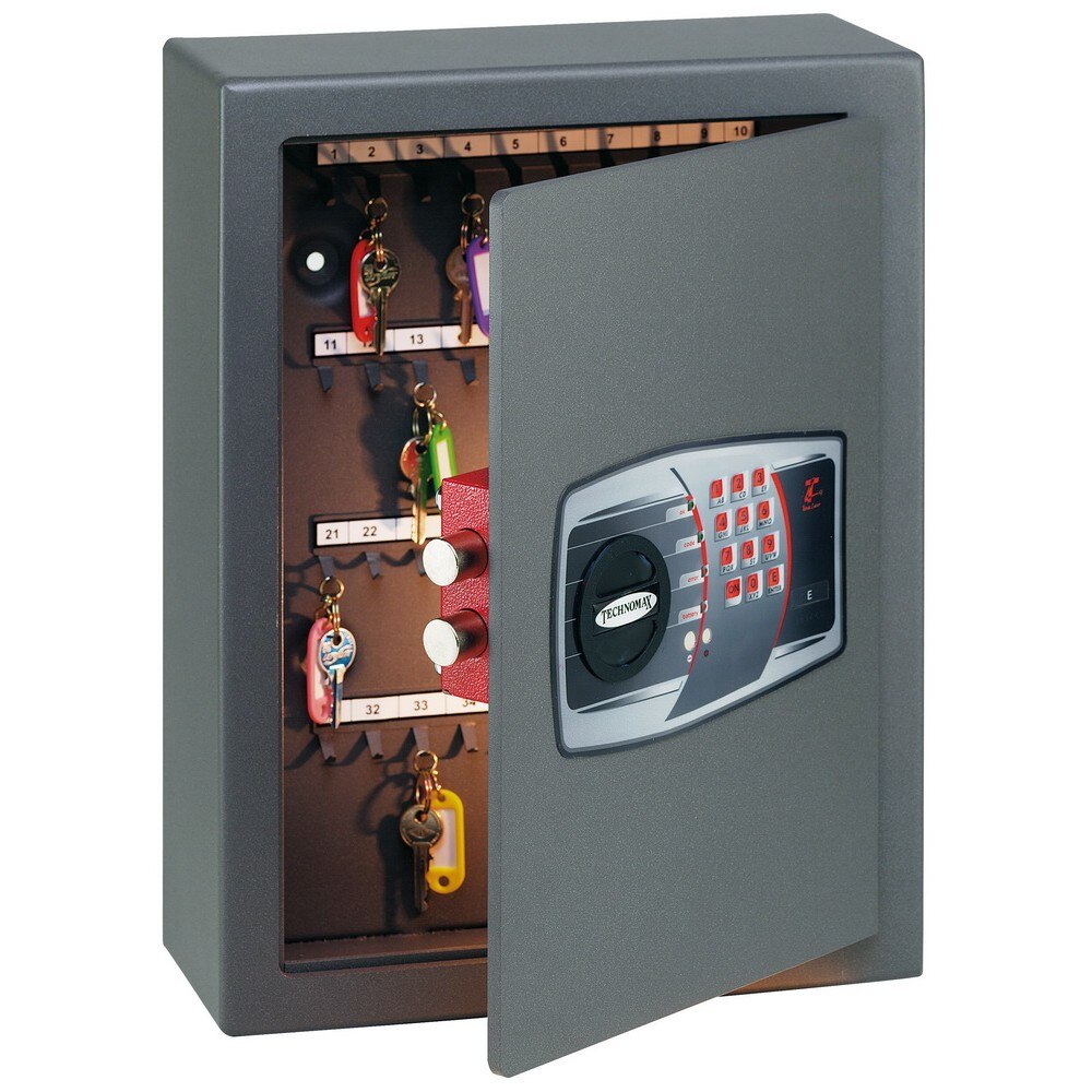 Seif pastrare chei, inchidere electronica,470 x 360 x 140 mm,40 carlige, CE/40, Technomax,