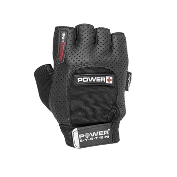 Manusi Fitness Power PLUS Power System PS-2500, forma anatomica, Negru, Marimea M Manusi Fitness Power PLUS Power System PS-2500, forma anatomica, Negru, Marimea M