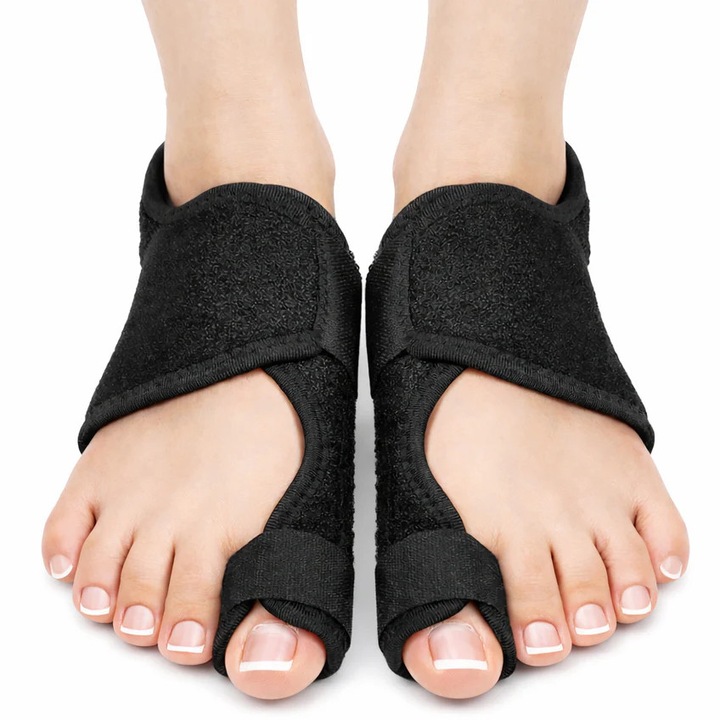 Set 2 bucati Corector Monturi, Eliminarea Inflamatiilor si Ameliorarea Durerii, ajustabil, negru