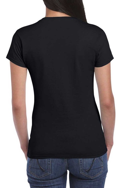 Tricou dama Bleach Kurosaki Ichigo Anime Sabie Bankai Hollow Spirit Fan, negru, marime XL