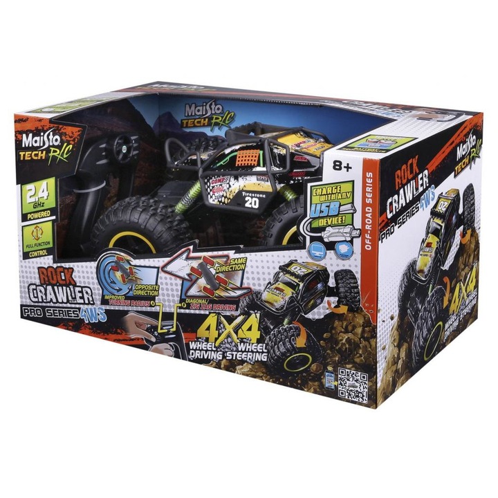 Masina cu telecomanda, Maisto Tech, Multicolor