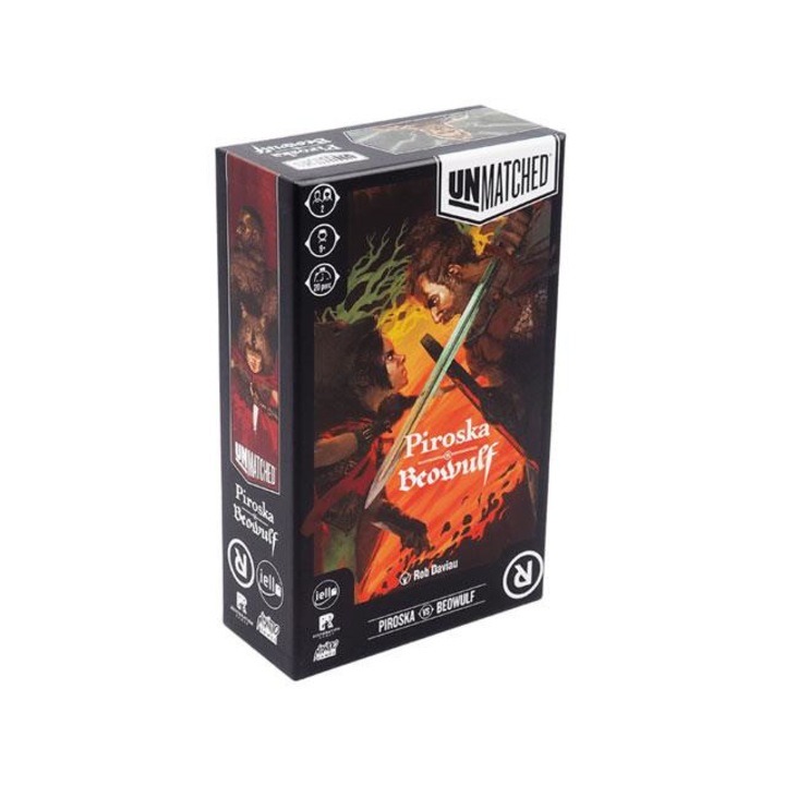 Настолна игра Asmodee Unmatched: Червената шапчица срещу Beowulf