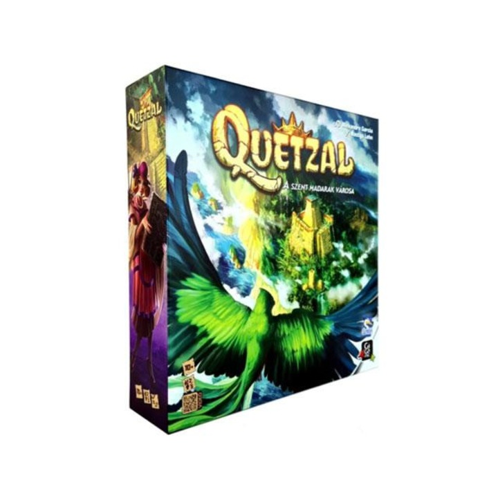 Asmodee 6753308 Quetzal: A szent madarak városa társasjáték