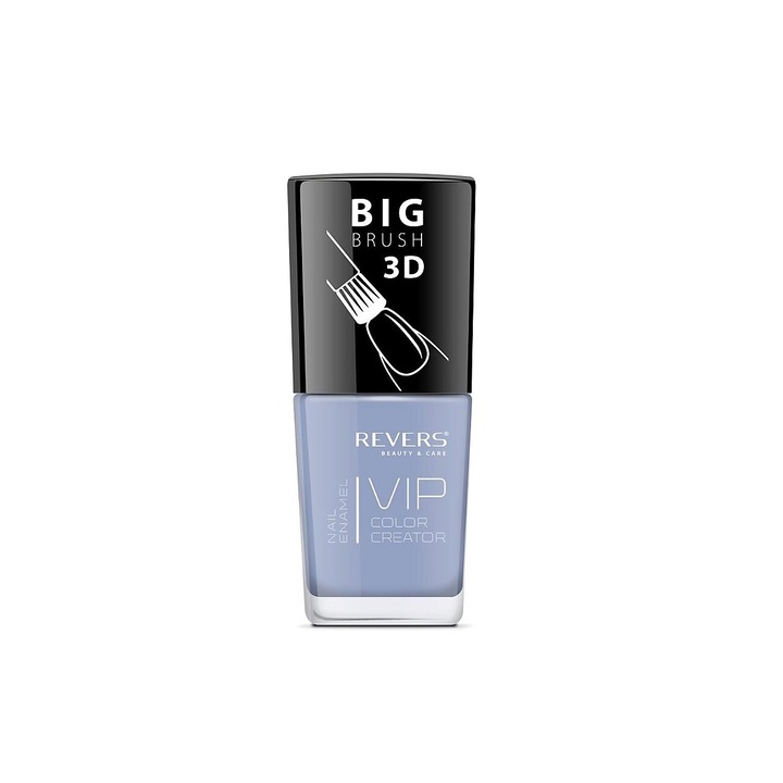 Lac de unghii Vip, 3D, Revers, mov, 12 ml, Nr 098 - Lucios