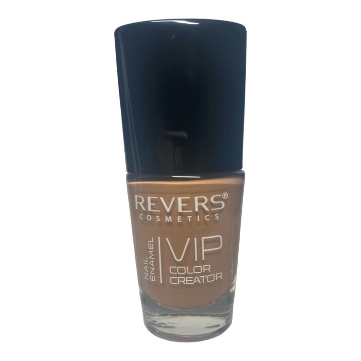 Lac de unghii Vip, 3D, Revers, maro, 12 ml, Nr 047 - Lucios