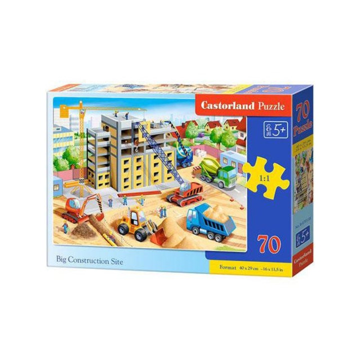 Castorland 70 db-os puzzle - A nagy építkezés (B-070138)