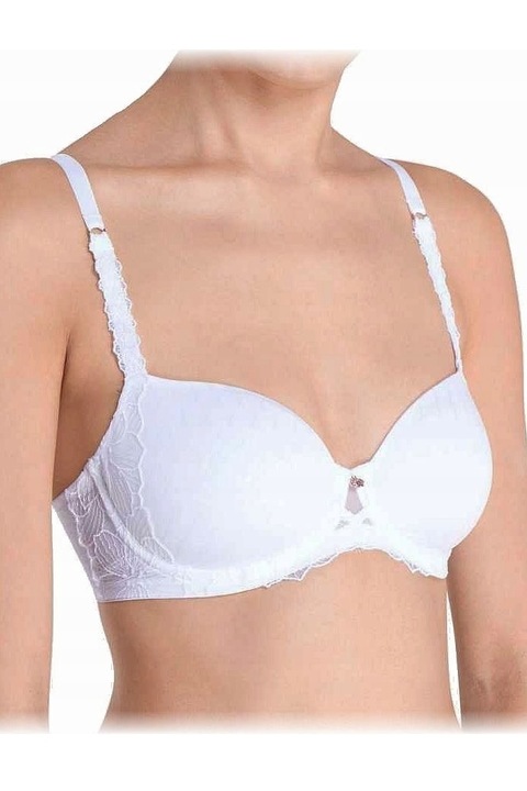 Triumph, Сутиен Spacer-Bh с дантела и подплънки, Бял