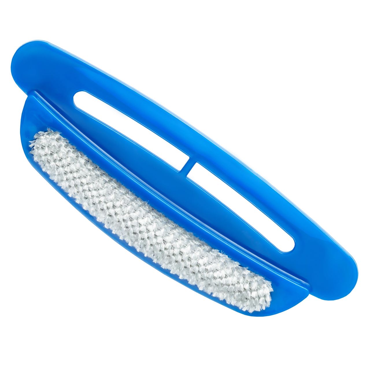 Aparat de calcat vertical cu abur, 1000 W, 200 ml, 2 accesorii, alb-bleu