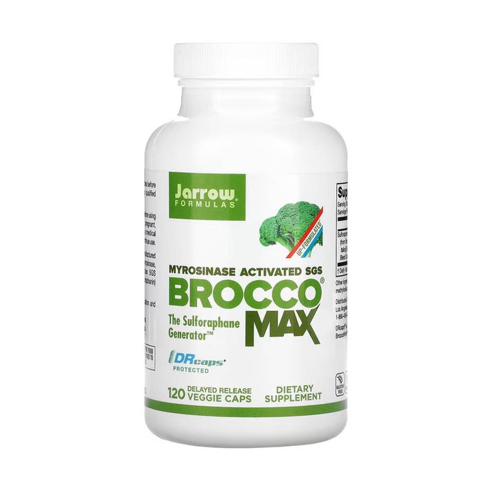 BroccoMax, (Sulforafan Glucozinolat), Jarrow Formulas, 120 capsule