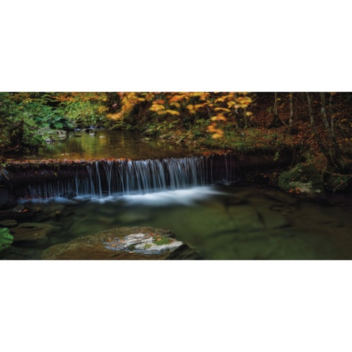 Panou radiant infrarosu DRAGUS, imprimat, imagine Cascada 127/60cm 1100W/850W , 220V,10kg 35-50mc