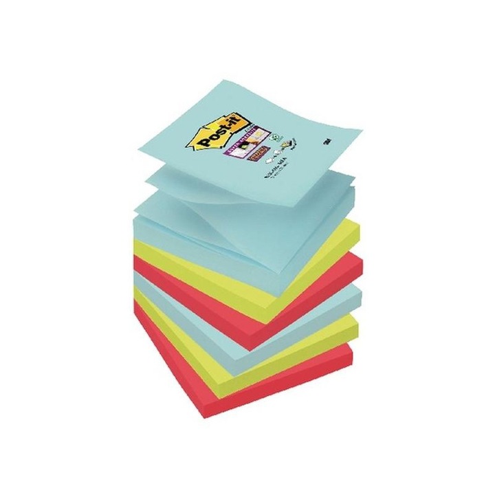 3M 8725884 3M Post-it Super Sticky Marrakesh 76x76mm 6 db/csomag Z-tömb