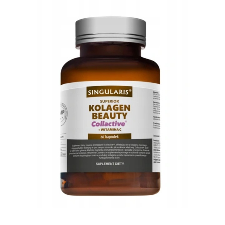 Supliment alimentar, Singularis, Colagen/Vitamina C, 60 de capsule