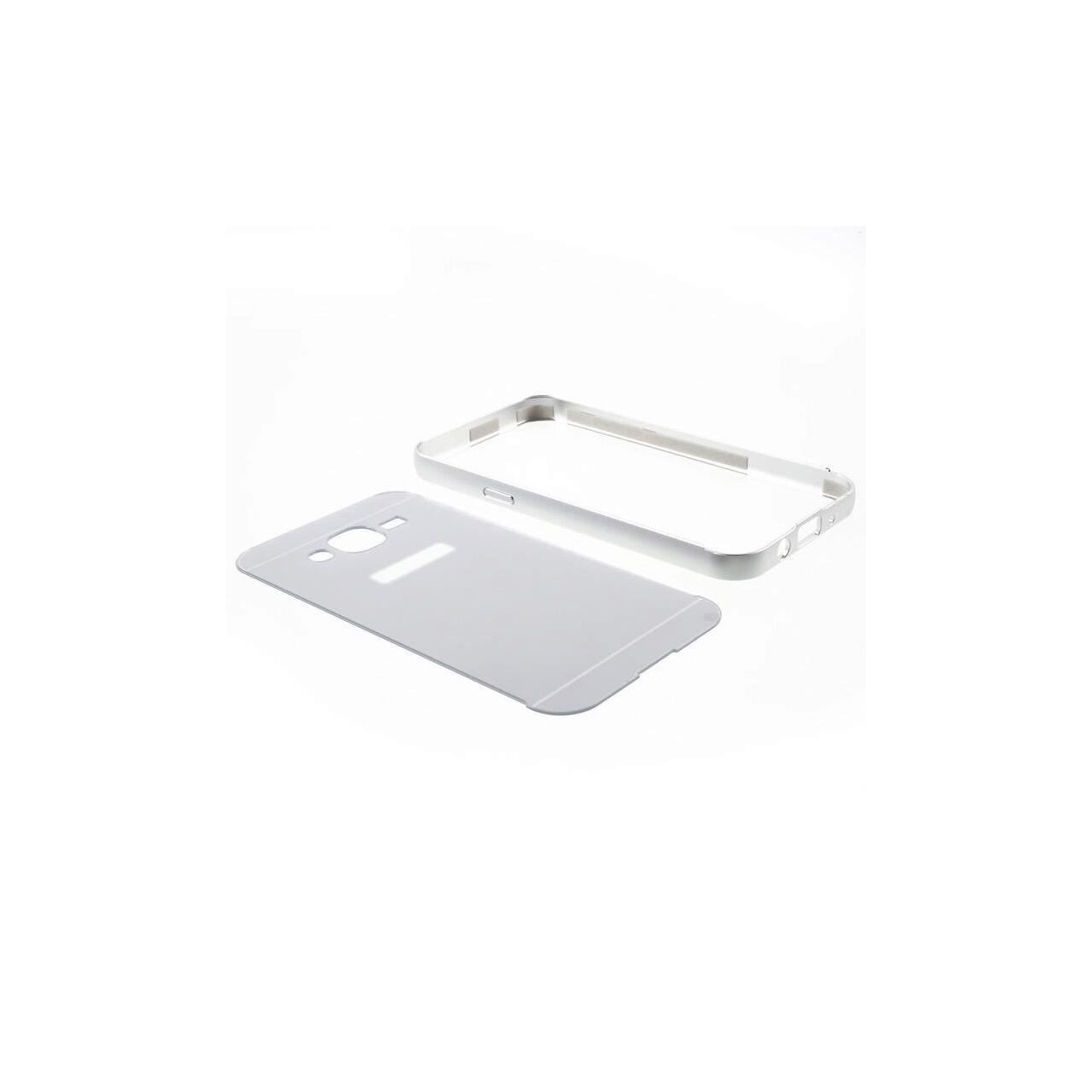 Husa Samsung Galaxy J5 J510 (2016)-Iberry Mirror Bumper Argintiu