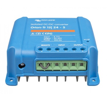 Convertor DC/DC incasetat si izolat pentru aplicatii fotovoltaice Orion-Tr 12/24-5A (120W) Victron Convertor DC/DC incasetat si izolat pentru aplicatii fotovoltaice Orion-Tr 12/24-5A (120W) Victron
