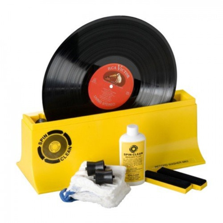 Pro-Ject Spin-Clean Record Washer System MKII tisztító szett, Sárga