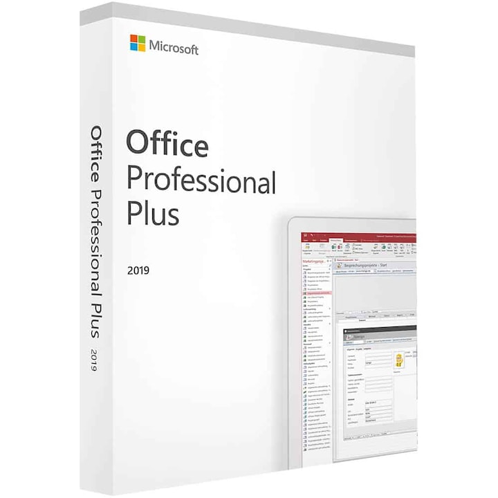 Microsoft Office 2019 Professional Plu Digitális licensz, Microsoft-fiókon keresztül átruházható