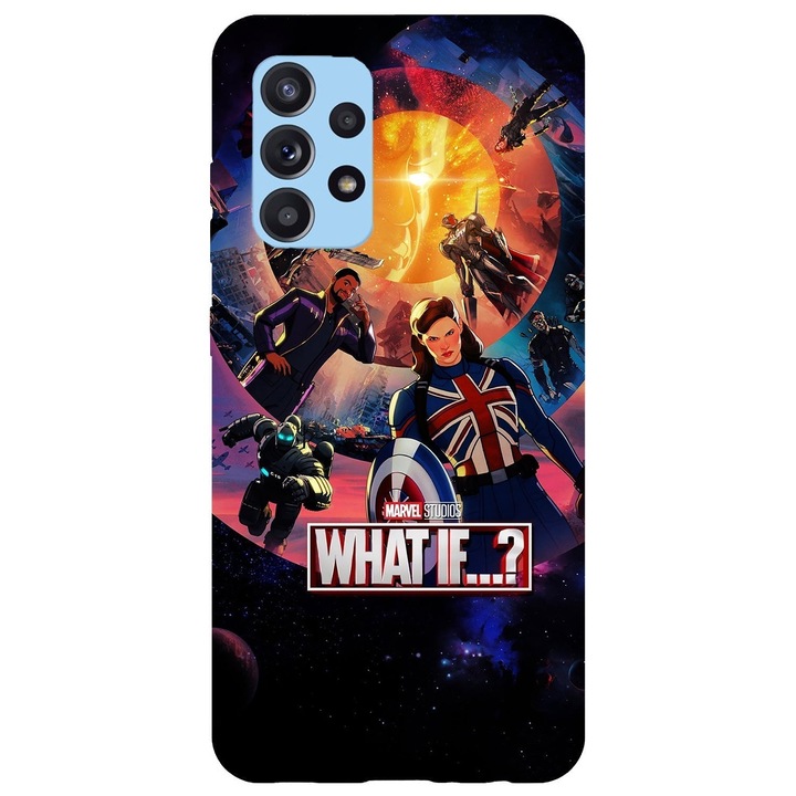 Husa compatibila cu Samsung Galaxy A22 5G model Parallel Universe, Silicon, TPU, Viceversa