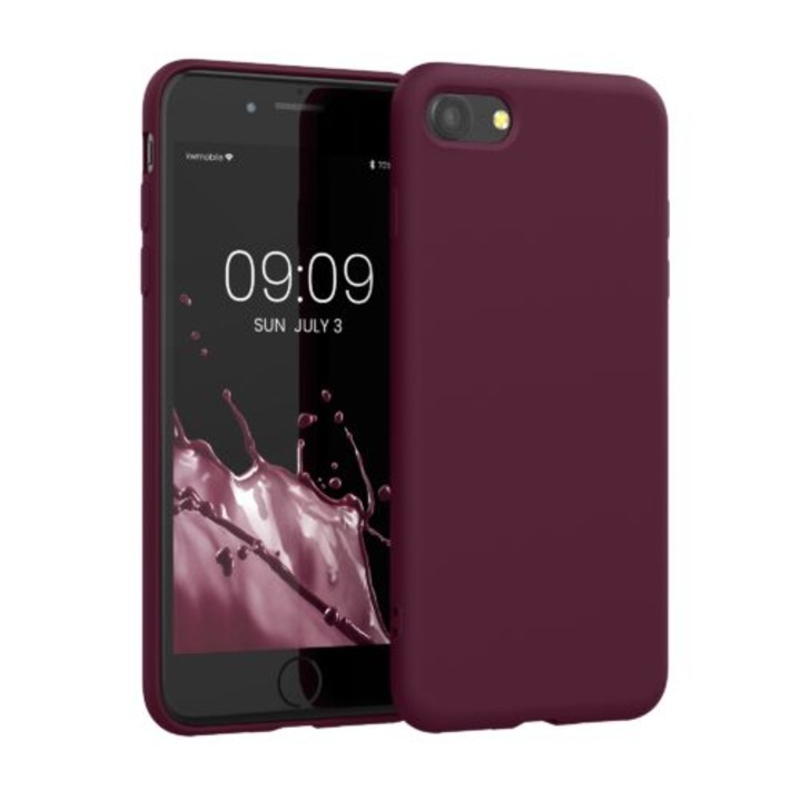 Telefontok Apple iPhone 8 / iPhone 7 / iPhone SE 2, szilikon, piros, 49979.187, kwmobile