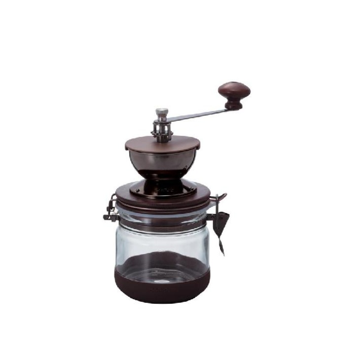 Механична кафемелачка Hario CMHN-4, Капацитет 120 гр, Черен