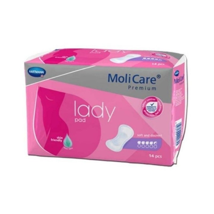 Tampoane absorbante Molicare Premium Lady Pad 4.5 picaturi, 14 buc