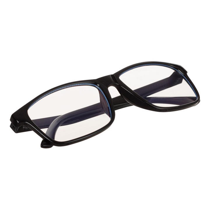 Защитни очила за компютър в кутия за съхранение, Кърпичка за почистване, 13,5x4,2 cm