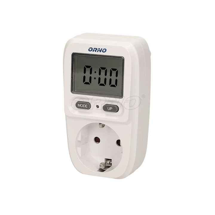 Контролен електромер ватметър ORNO OR-WAT-419, 3680W, 16A