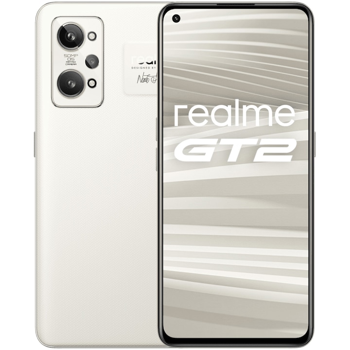 Realme GT2 Mobiltelefon, Dual SIM, 12GB RAM, 256GB, 5G, Paper White