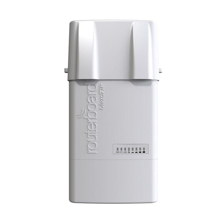 BaseBox 2, 1 x Gigabit LAN, USB, miniPCIe, 802.11b/g/n 2.4Ghz 2x2, PoE, outdoor - MikroTik RB912UAG-2HPnD-OUT