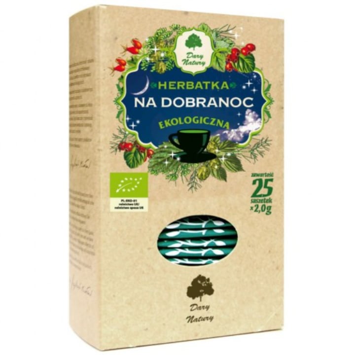 Dary Natury bio altató tea, 25 tasak, 50 g