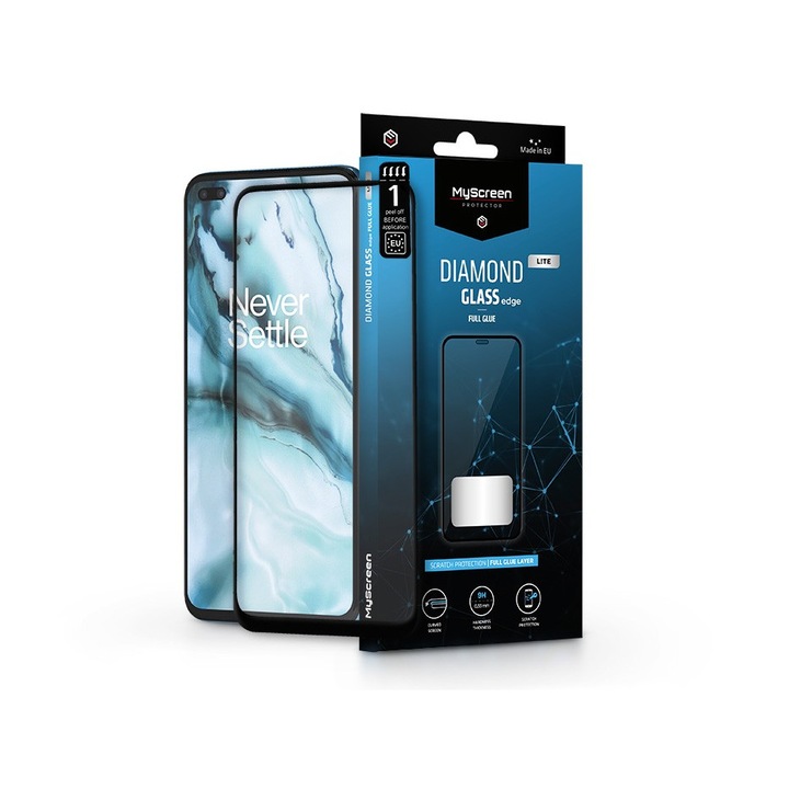 OnePlus Nord/Nord 2 5G/Nord CE 5G протектор от закалено стъкло - MyScreen Protector Diamond Glass Lite Edge2.5D Full Glue - черен