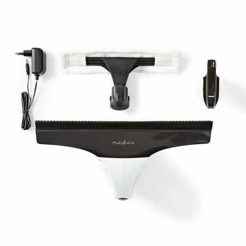 Aspirator De Curatat Geamuri Nedis, 20w, Rezervor 150 Ml Detasabil, Alb